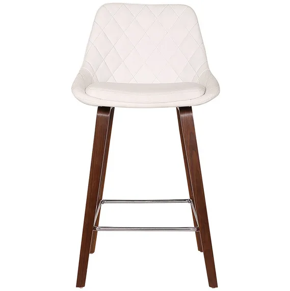 Барный стул Beirut с мягким белым сиденьем