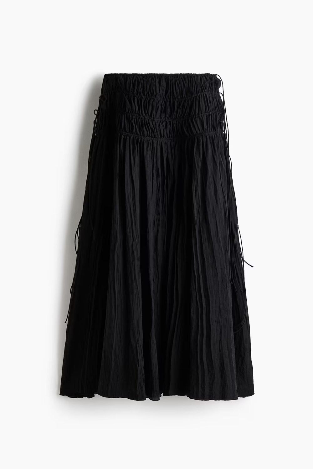 Юбка с сборками и гофрировкой - H&M