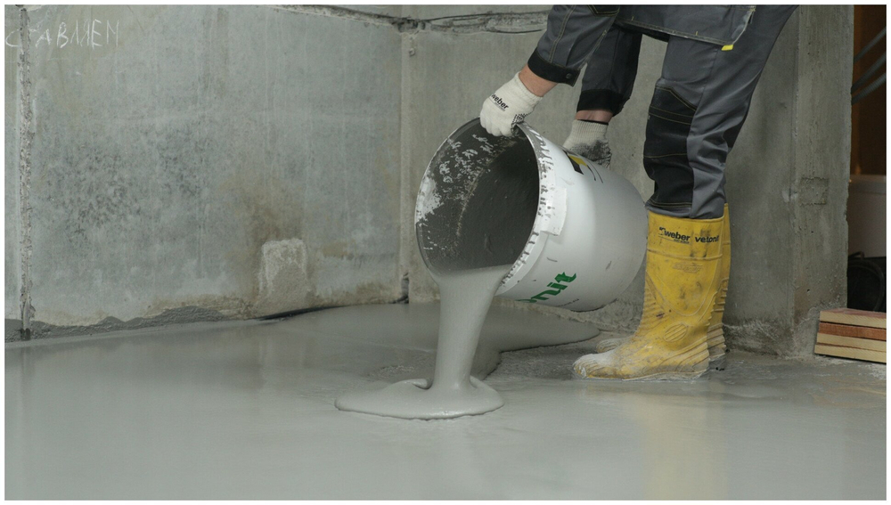 Вебер. ветонит 4100 наливной пол высокопрочный (20кг) / Weber.vetonit 4100 наливной пол высокопрочный (20кг)