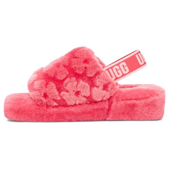 Ugg Fluff Yeah 'Strawberry Red'