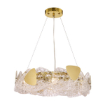 6582/6 NEOCLASSI LN26 196 золотой/прозрачный, золотой металл/стекло, металл Люстра подвесная E14 6*40W 220V QUEENY