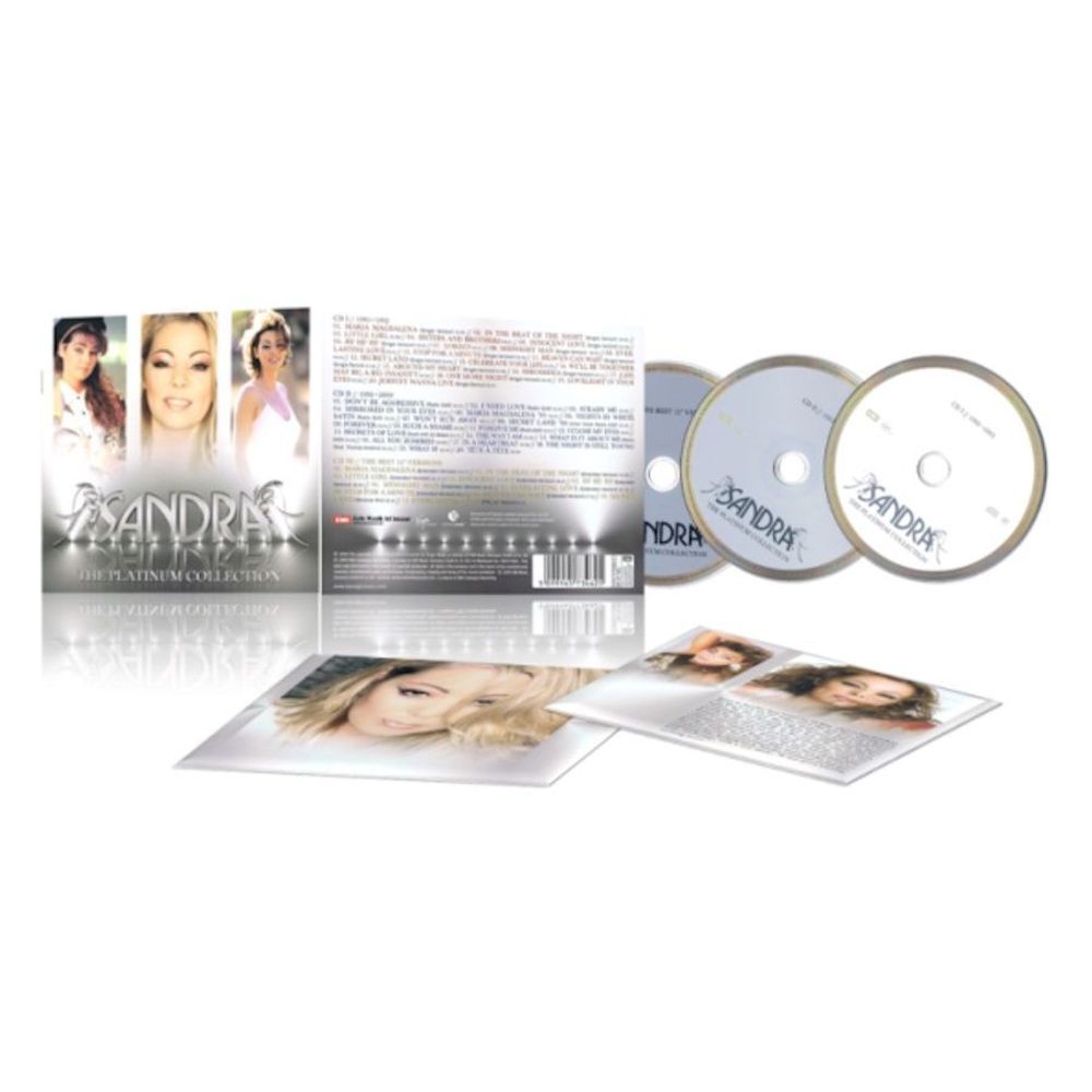 Sandra. The Platinum Collection (3 CD) Сандра. Музыкальный диск