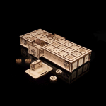 GAMESET - Ура и Сенет от Eco Wood Art (EWA) - Купить игровой набор с настольными играми в одной коробке. Деревянный конструктор