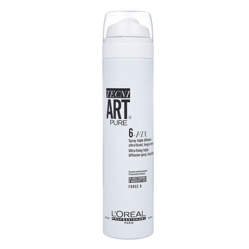 L&#39;Oréal Professionnel Tecni.art 6-Fix Pure - Фиксирующий спрей 250 мл
