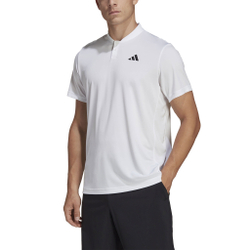 Мужское теннисное поло adidas Club Henley Polo Men - White, Black