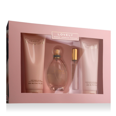 Sarah Jessica Parker Lovely EDP 100 ml + EDP 15 ml + SG 200 ml + BL 200 ml (woman) 1 pcs