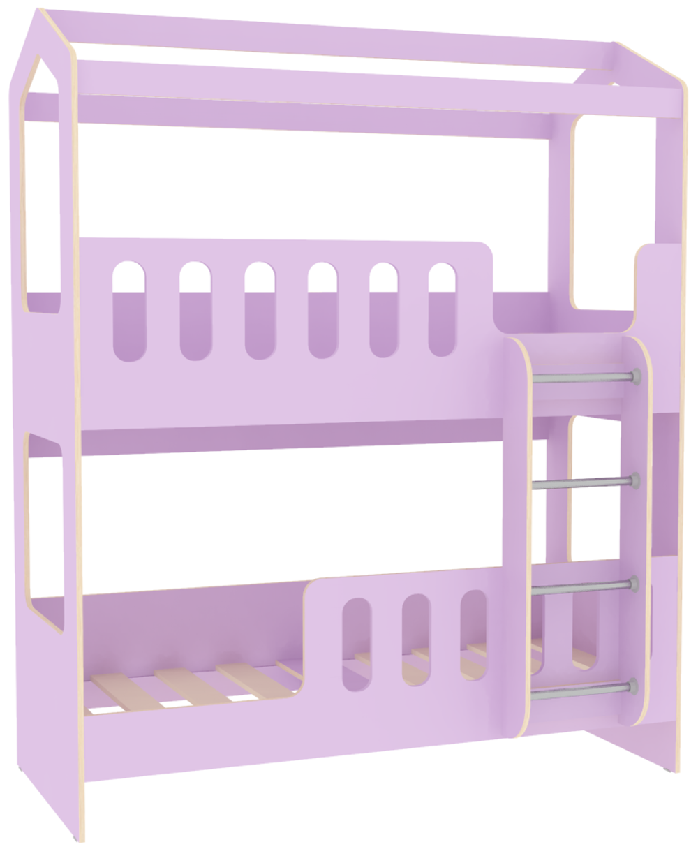 Двухъярусная кровать КарИВи ДС-17 80x160 Ирис