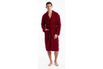 Халат махровый мужской Home One бордовый, размер 50
