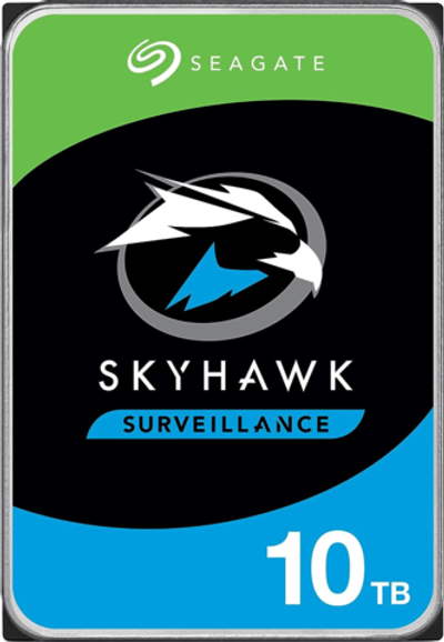 Жесткий диск для видеонаблюдения 10Tb Seagate SkyHawk AI 256Mb SATA3 3.5" ST10000VE001