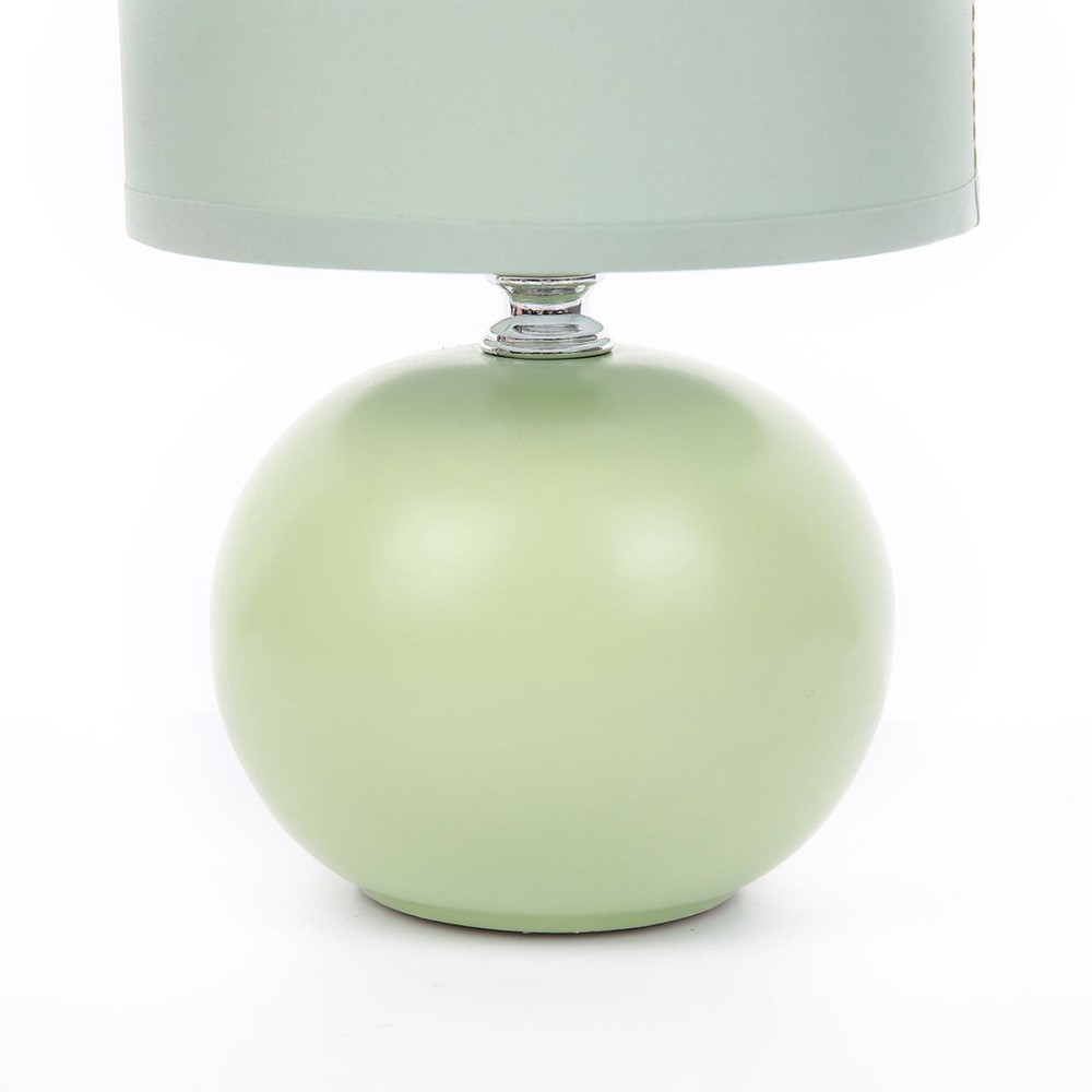 8223/1T CLASSI LN25 383 зеленый, керамика/текстиль Настольная лампа E14 1*40W 220V OCTAVIA