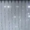 Светодиодный занавес 2*2 м., 400 LED, холодно белый, статика, черный провод каучук, LTC (ECO402-1-2W)