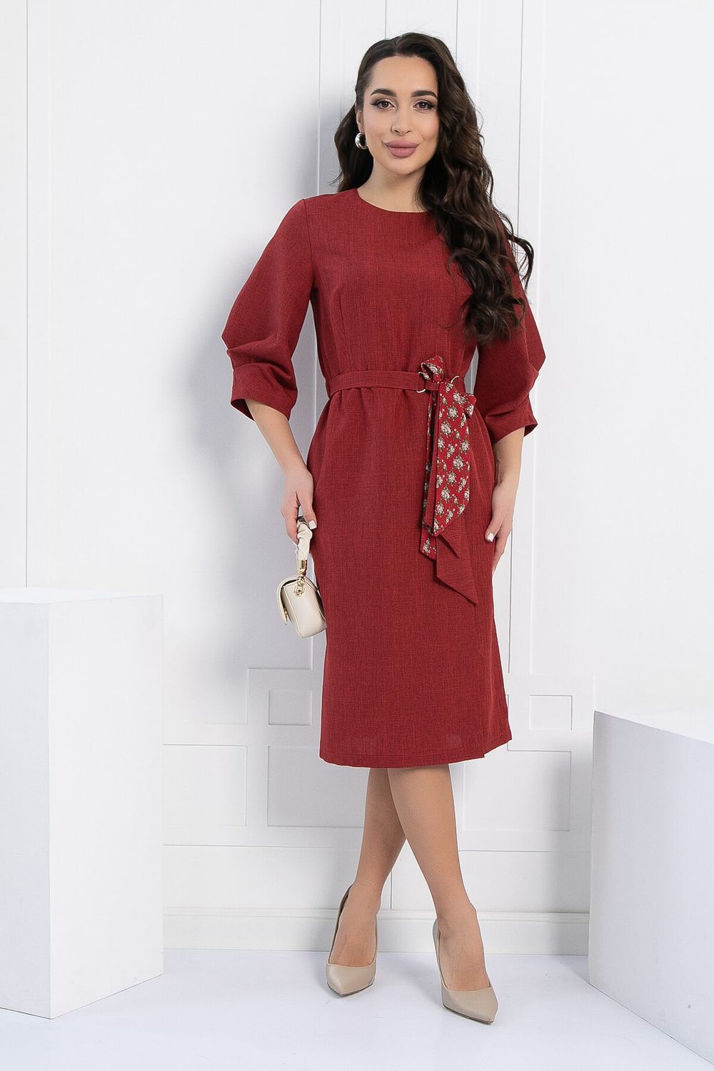 Платье Флавия (вишневое) П12888-36М LT Collection