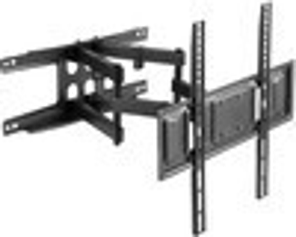 Кронштейн для телевизора Ultramounts UM 908 черный 32"-75" макс.40кг настенный поворотно-выдвижной и наклонный
