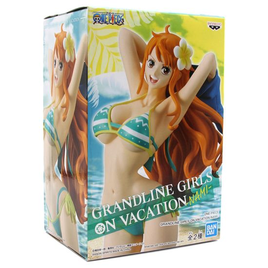 Фигурка One Piece, Grandline Girls On Vacation, Nami, 15 см / Фигурка по мотивам аниме "One Piece", Нами, 15 см