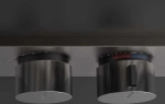 Термостат Gessi HI-FI, до 2-х функций одновременно, встраиваемый, цвет Finox Brushed Nickel
