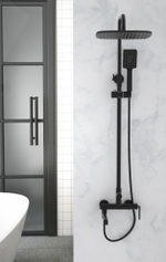 Душевая стойка BelBagno Acqua ACQUA-VSCM-NERO 1 режим, черный матовый
