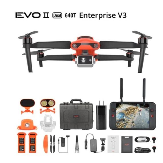 Autel EVO II Dual 640T Enterprise V3 — профессиональный дрон с тепловизором и 8K-камерой