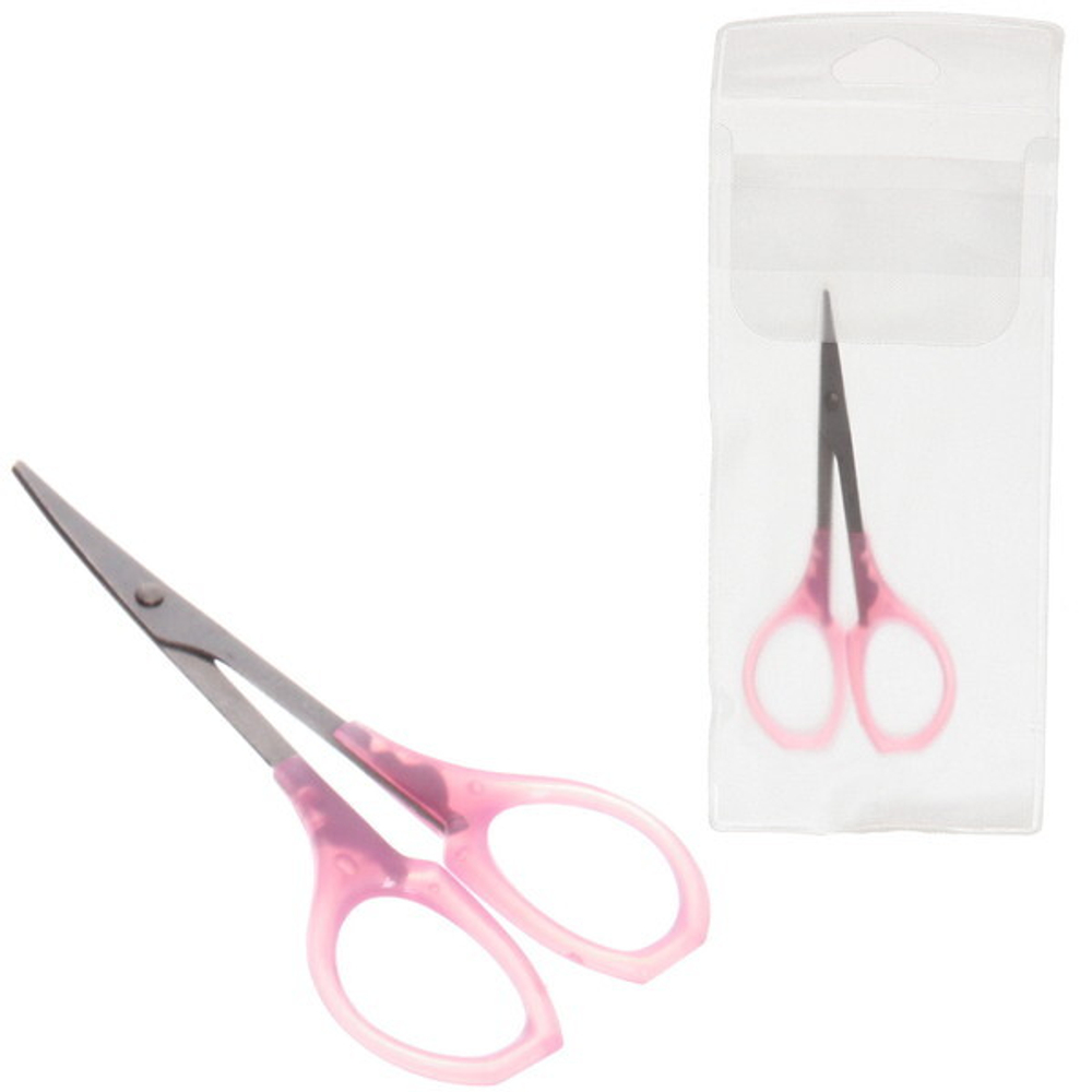 Ножницы маникюрные из нержавеющей стали «Ультрамарин», цвет серебро, 4.5*9см.