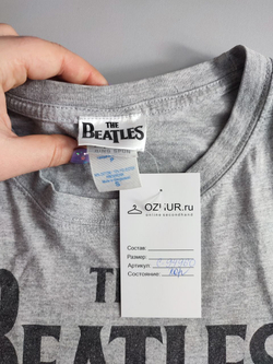 Футболка The Beatles с принтом 44 размер