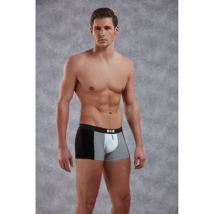 Мужские трусы боксеры черные  Doreanse 1855 smoking
