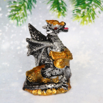 Фигурка «Магический Дракон с деньгами» 8*5*2,5 см, микс