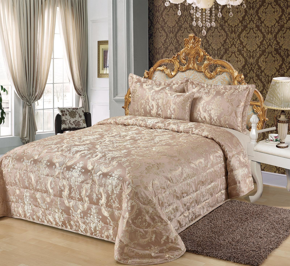 Покрывало 240х260 Sofi De MarkO Бенедект розовое