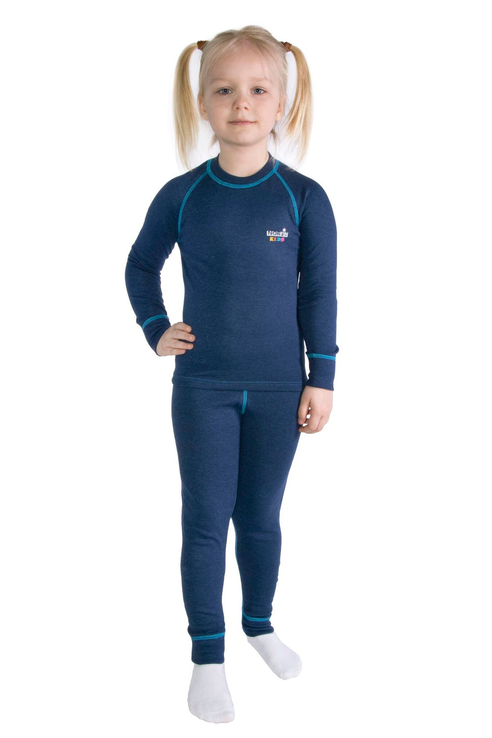 Термокомплект Norfin KIDS BASE BLUE 01 р.104-110