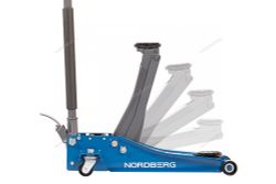 NORDBERG (N32032) Домкрат подкатной 3,2 т, супернизкий подхват, педаль