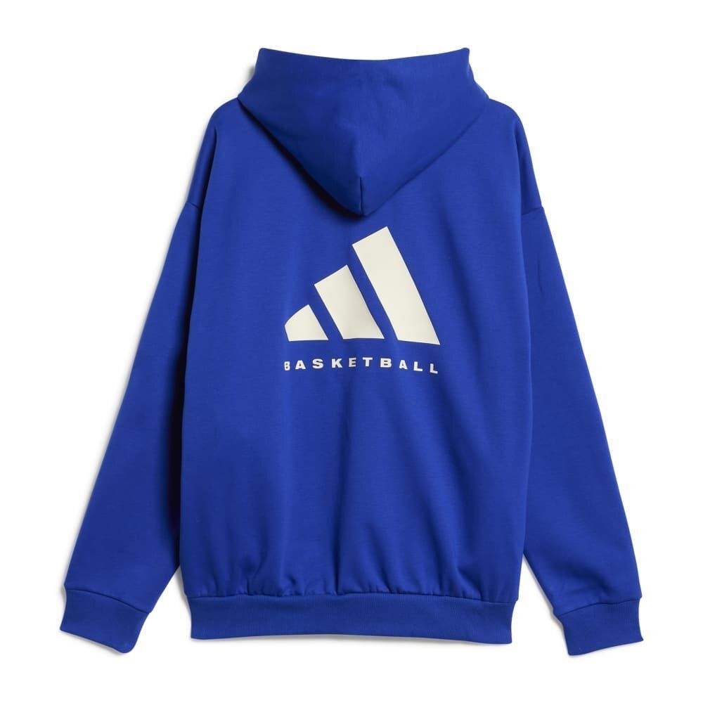 Баскетбольная толстовка adidas One Fleece Basketball Sweatshirt Blue