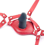 Кляп в виде фаллоса красный