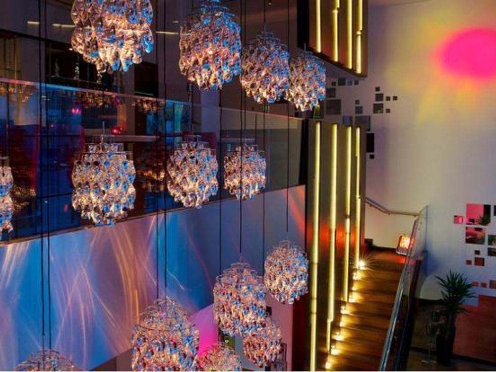 Pendant design lamp  Spiral SP03 by Verpan Panton (Gold)