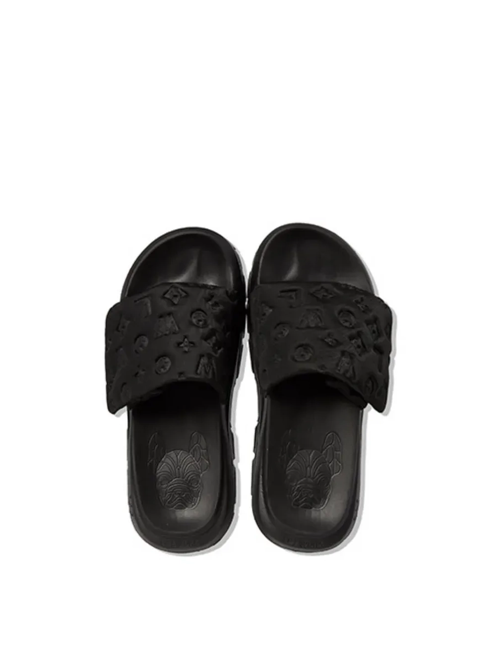 Шлепанцы на липучке spacerun (multi ladogram)