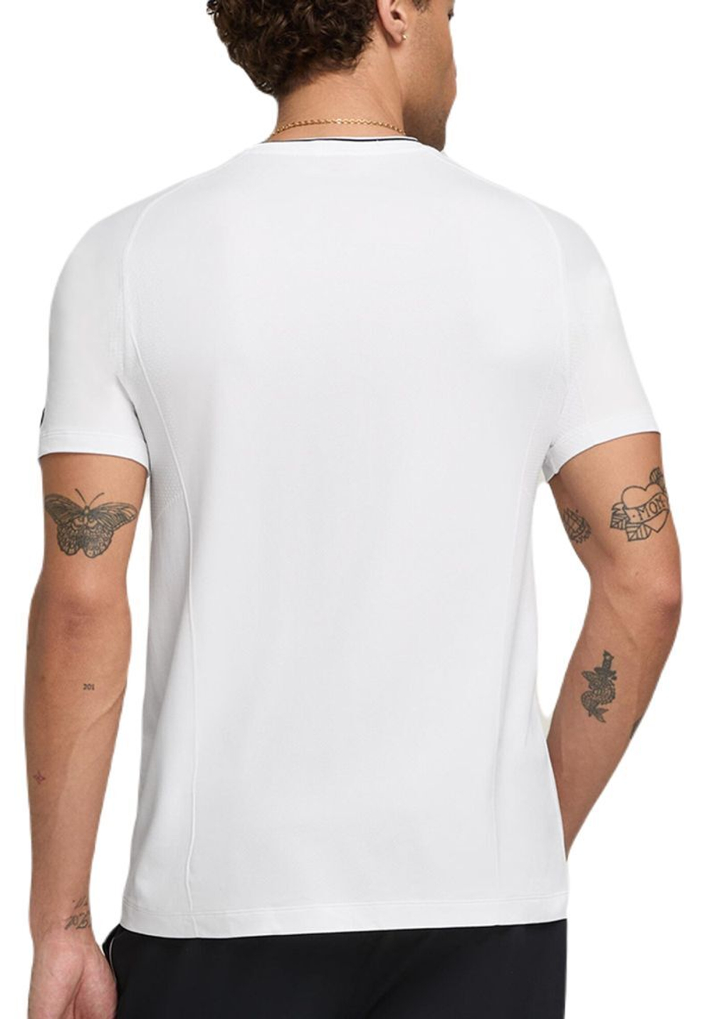 Мужская теннисная футболка Wilson Team Seamless Crew T-Shirt - белый