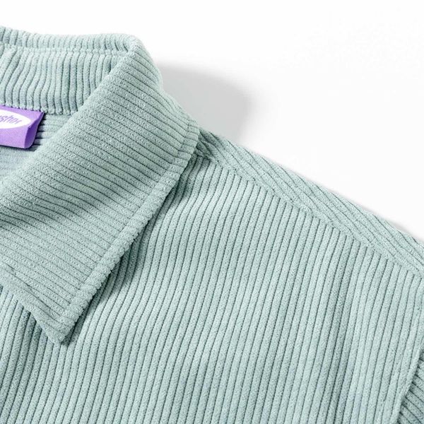 Рубашка Velvet Button Фисташковый - фото 7