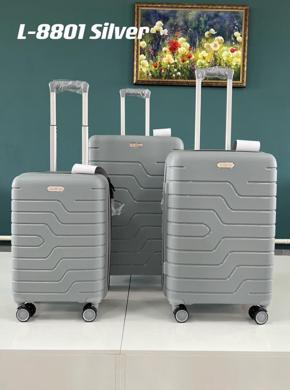 Ручная кладь Bon-Voyage PP Two, Светло-серый, S