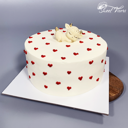 Торт с олененком кондитерская Sweet Visors сладкие козырьки Светланы Дегтеревой