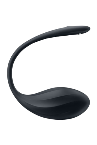 Виброяйцо Satisfyer Ribbed Petal – пульт ДУ и приложение (блистер)