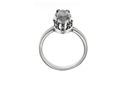 "Канти" кольцо в серебряном покрытии из коллекции "Санскрит" от Jenavi