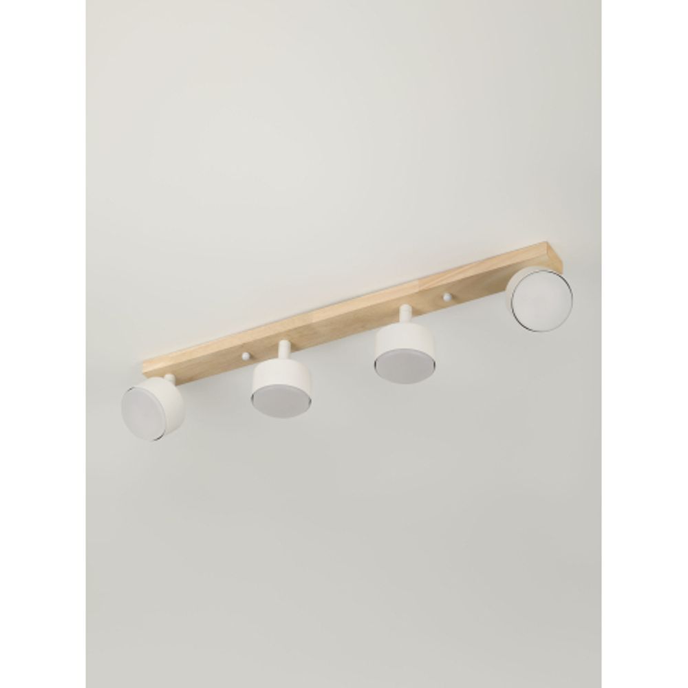 Светильник настенно-потолочный спот Rivoli Vivian 7078-704 4хGX53 15 Вт поворотный | Споты-Подсветки