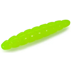 Силиконовая приманка на форель FishUp Morio 1.2" (12шт в уп.) #140 - Dark Olive/White