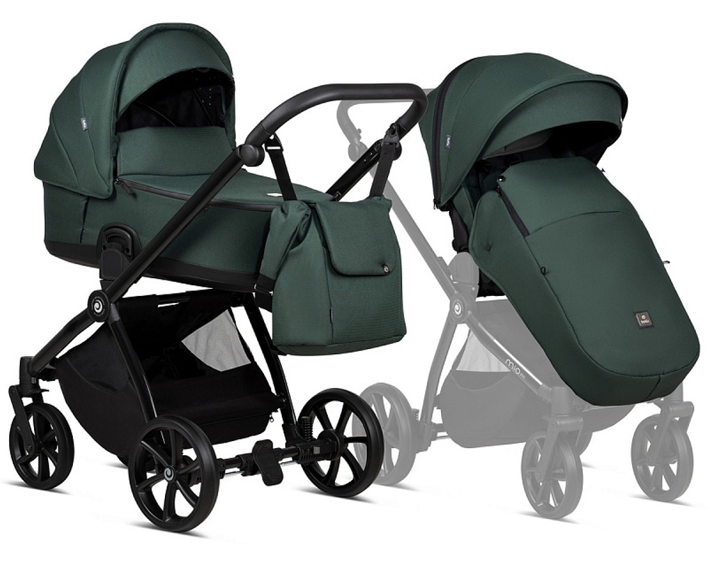 Детская коляска Tutis Mio 3 Plus Essential 3 в 1 1502240 Pacific green