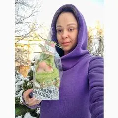 Игрушка ручной работы «Гном в зеленом колпаке» / 18см Игрушка ручной работы «Гном в зеленом колпаке» / 18см