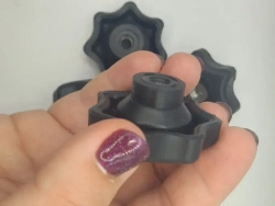 Гайка-барашек М8 х 1,25 сквозная проходная (2 шт в упаковке)