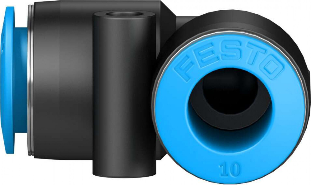 Фитинг цанговый угловой, прямой Festo QSL-10-50 (комплект 50 шт)