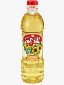 МАСЛО ПОДСОЛНЕЧНОЕ КОРОНА ИЗОБИЛИЯ РАФ/ДЕЗ 500МЛ
