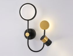 Ambrella Настенный светодиодный светильник со сменной лампой LineTech FL51602