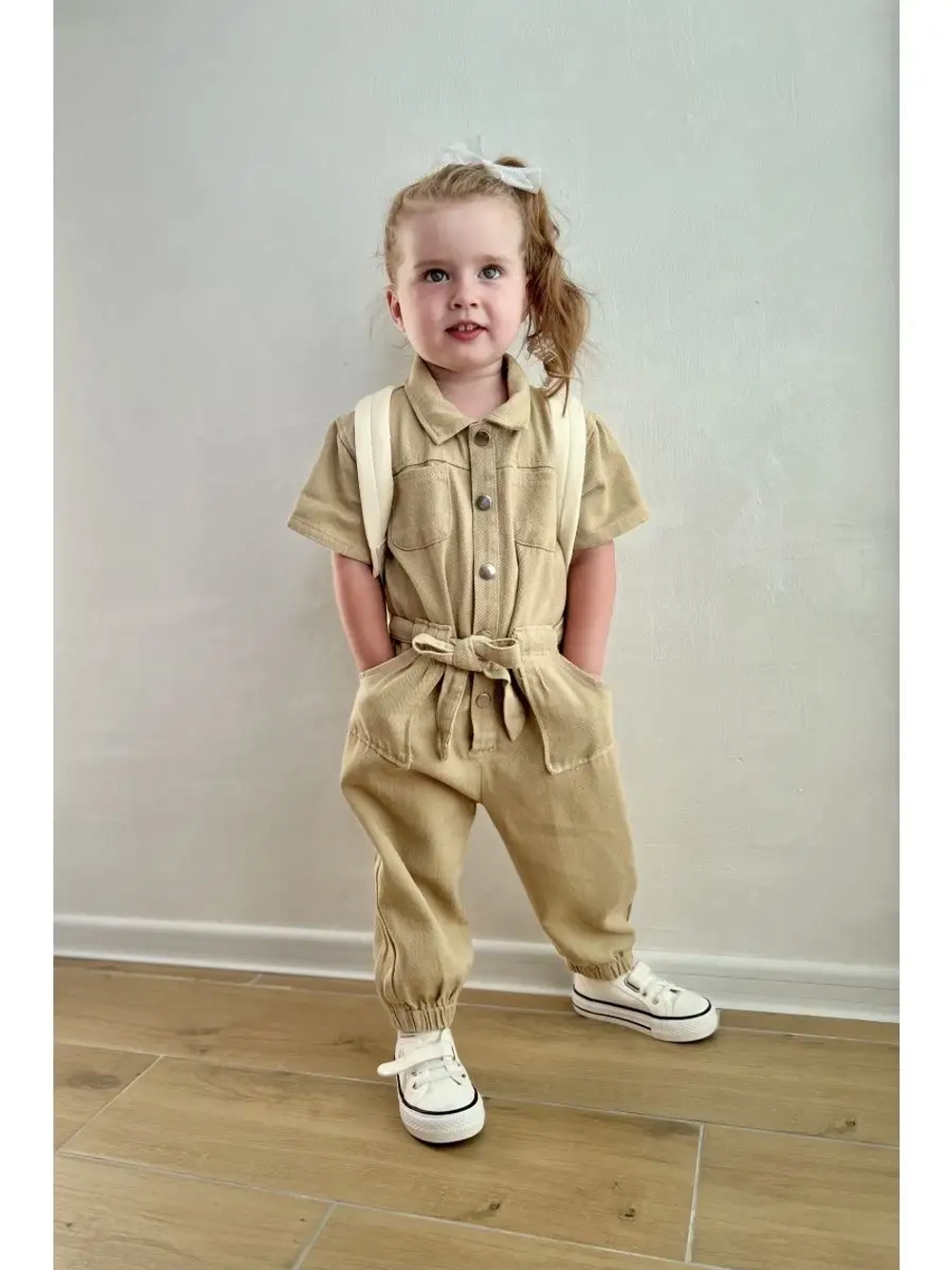 Комбинезон джинсовый