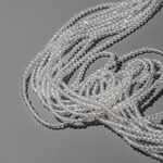 Горный хрусталь натуральный, 2мм, бусины в форме шара, микроогранка