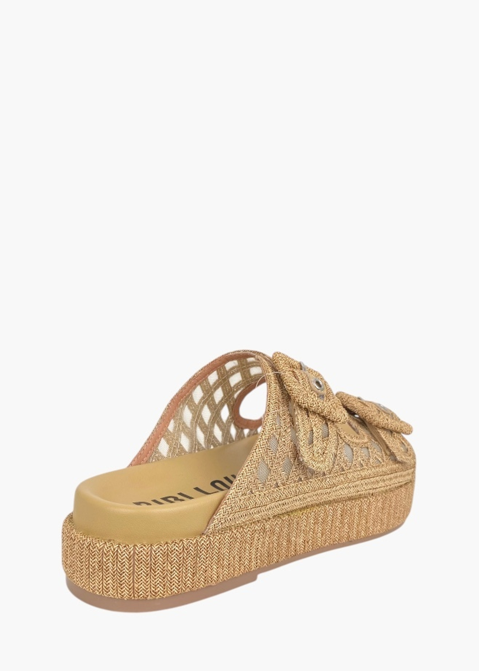 CALIA FLATS 512Z69VK beige-25L Женские сабо летние