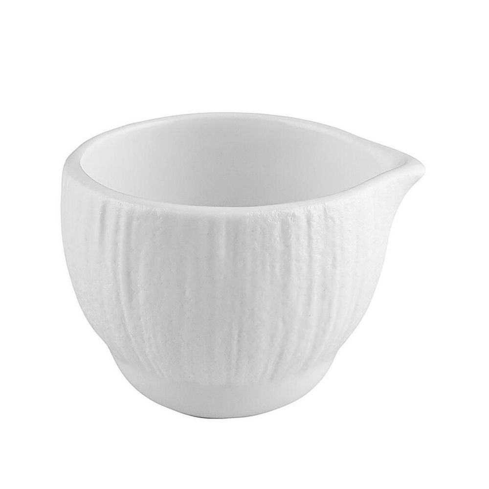 Молочник соусник 100 мл d 6,8/6,3 см h5,4 см круглый фарфор Frost White Moon P.L. Proff Cuisine [12]